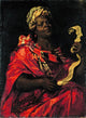 The Sibyl Agrippina Art Print by Abraham Janssens showcasing classical artistry.