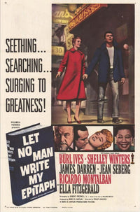 Let No Man Write My Epitaph Movie Poster 11x17