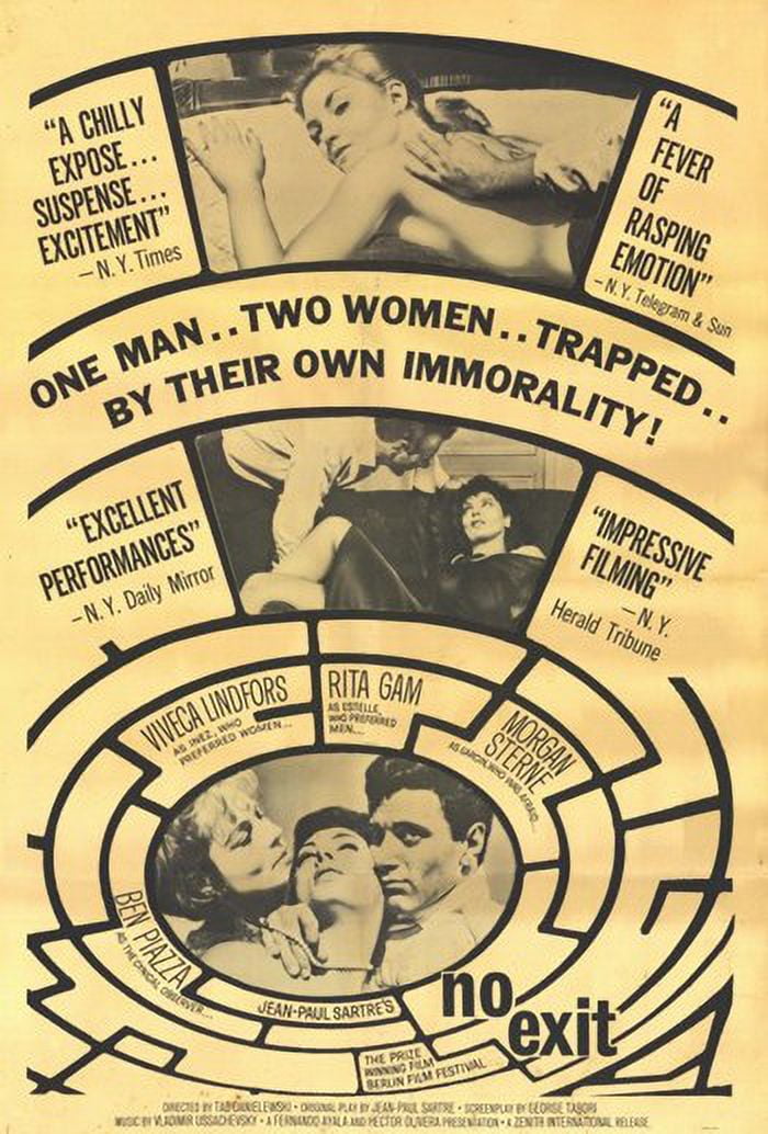 No Exit Movie Poster in 11x17 size, featuring vibrant colors and cinematic appeal.