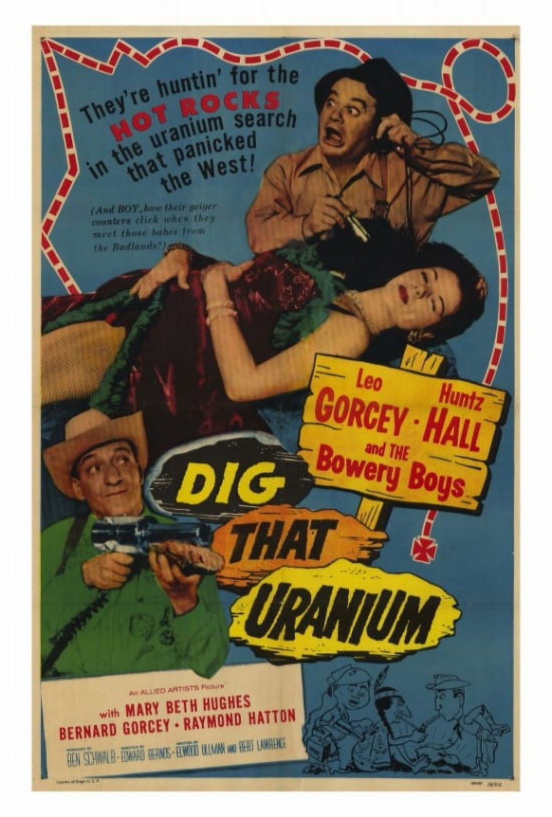 Dig That Uranium Movie Poster Print 27x40