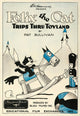 Felix the Cat Trips Thru Toyland vintage poster print from 1925