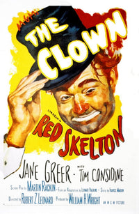 The Clown movie poster masterprint featuring Red Skelton from 1953.
