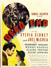 Top Dead End Kids movie poster print featuring Joel McCrea and Sylvia Sidney.