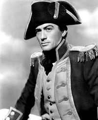 Captain Horatio Hornblower photo print featuring Gregory Peck from the 1951 film.
