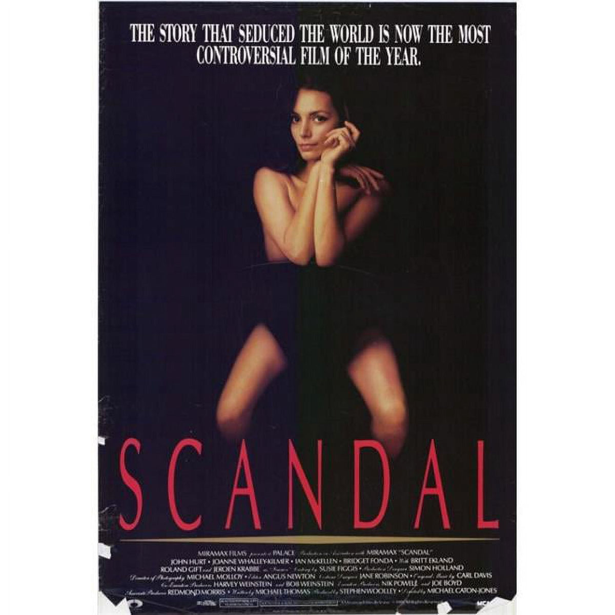 Scandal Movie Poster Print 27x40 showcasing dramatic television art.