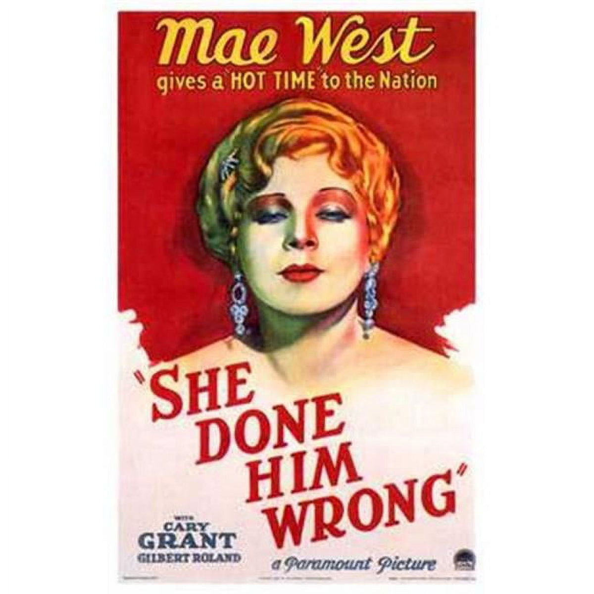 She Done Him Wrong movie poster 11x17 print