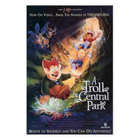 A Troll in Central Park Movie Poster - 11x17 print showcasing vibrant colors and whimsical artwork.
