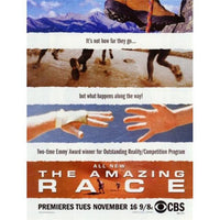 The Amazing Race Movie Poster 11x17 print showcasing adventure and excitement.