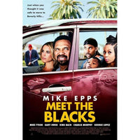 Meet the Blacks Movie Poster 11x17 print featuring comedic horror themes.