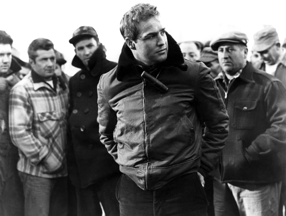 On The Waterfront photo print showcasing classic cinema scene.