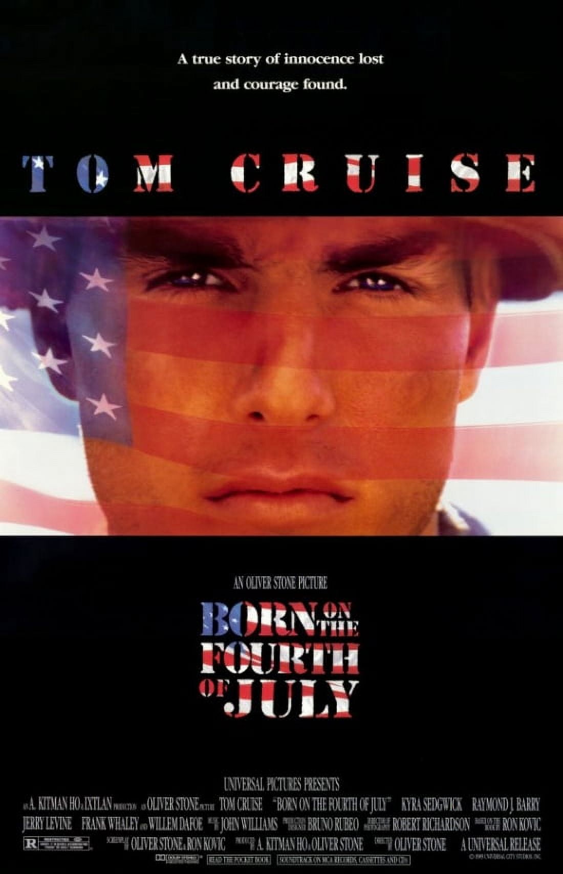 Born on the Fourth of July Movie Poster 11x17 - Iconic film decor