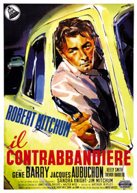 Thunder Road Movie Poster featuring Robert Mitchum, 1958, Masterprint