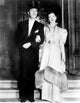 Vintage photo print of William Powell and Myrna Loy from The Thin Man (1934).