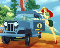 Jessica Rabbit in Forest Ranger Outfit Photo Print