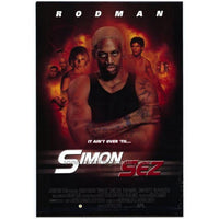Simon Sez Movie Poster Print - 27x40 inches, vibrant design