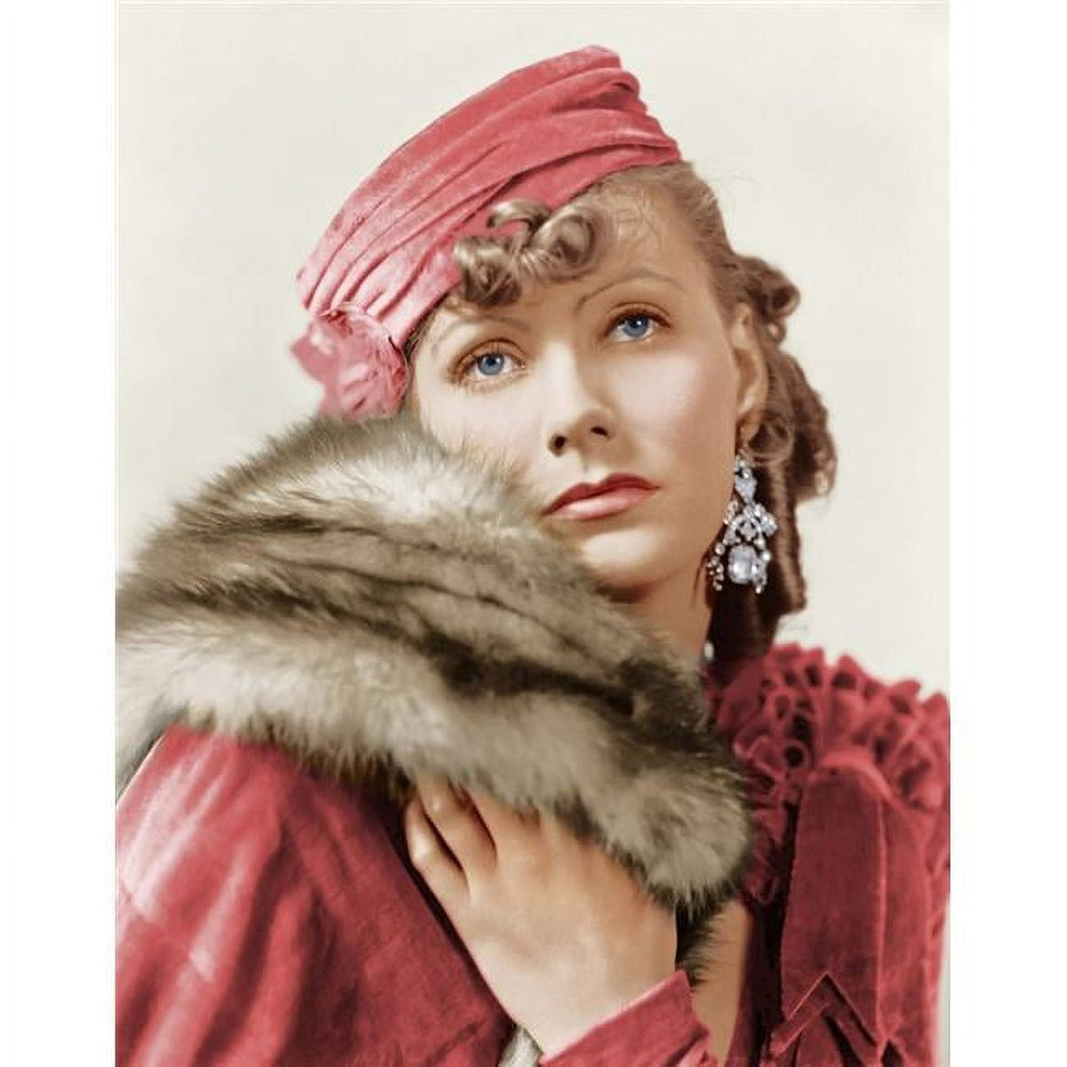 Romance Greta Garbo 1930 Photo Print - Vintage Cinema Art