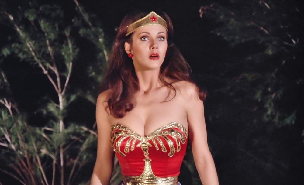 Lynda Carter as Wonder Woman Standing Photo Print