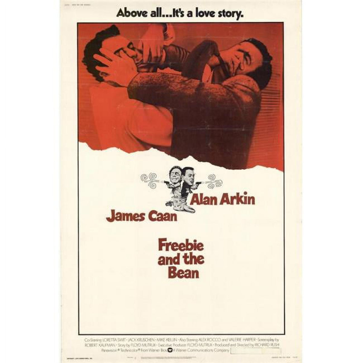Freebie & the Bean Movie Poster Print - 27x40 inches
