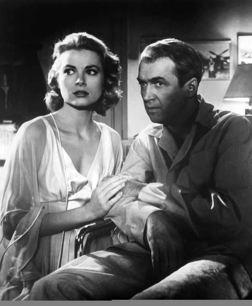 Rear Window movie photo print showcasing a classic film scene