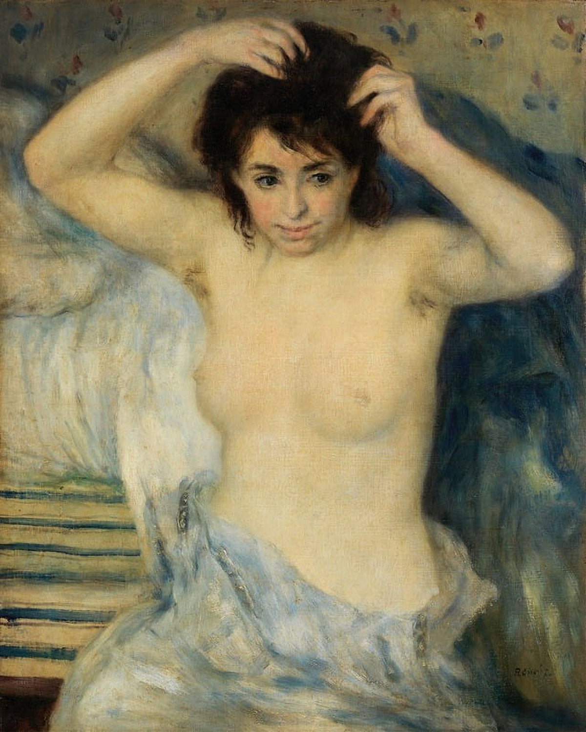 Before the Bath (Avant le bain) art print by Pierre-Auguste Renoir