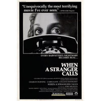 When a Stranger Calls Movie Poster 11x17 - horror film artwork