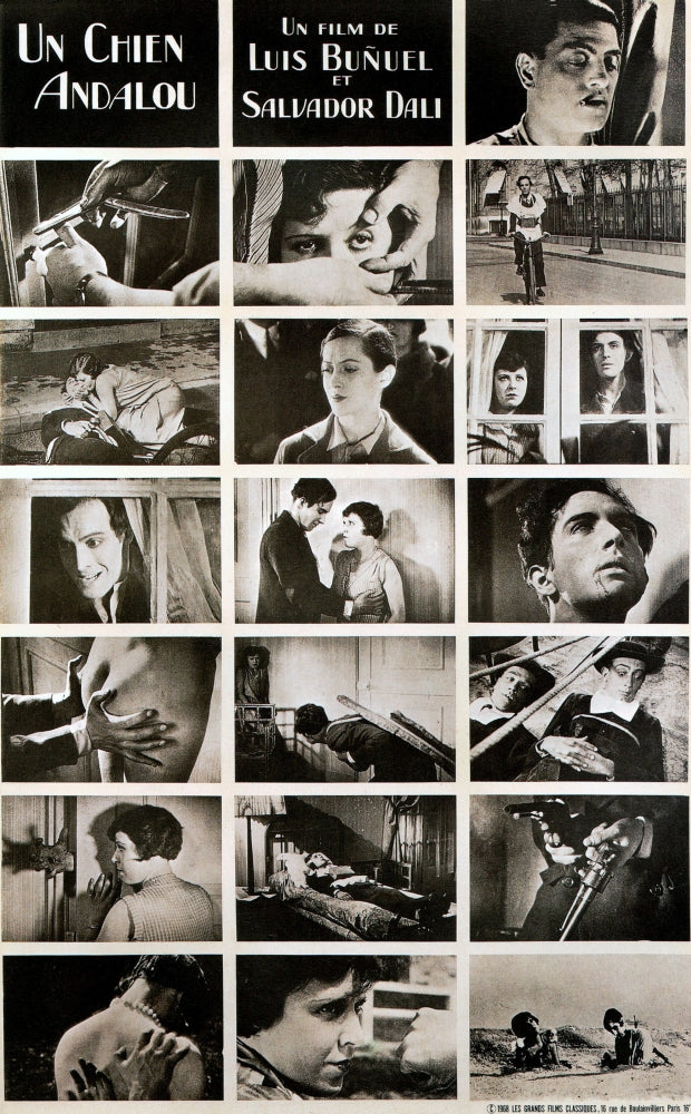 Un Chien Andalou 1929 movie poster masterprint