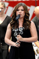 Kelly Clarkson concert poster print from CBS The Early Show, June 26, 2007, by George Taylor.
