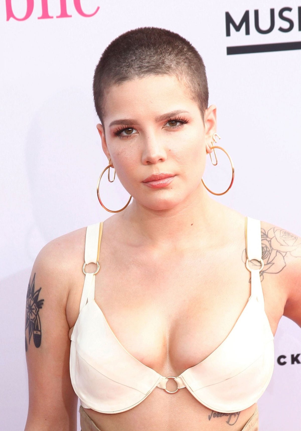 Halsey at the Billboard Music Awards 2017 photo print by JaEverett
