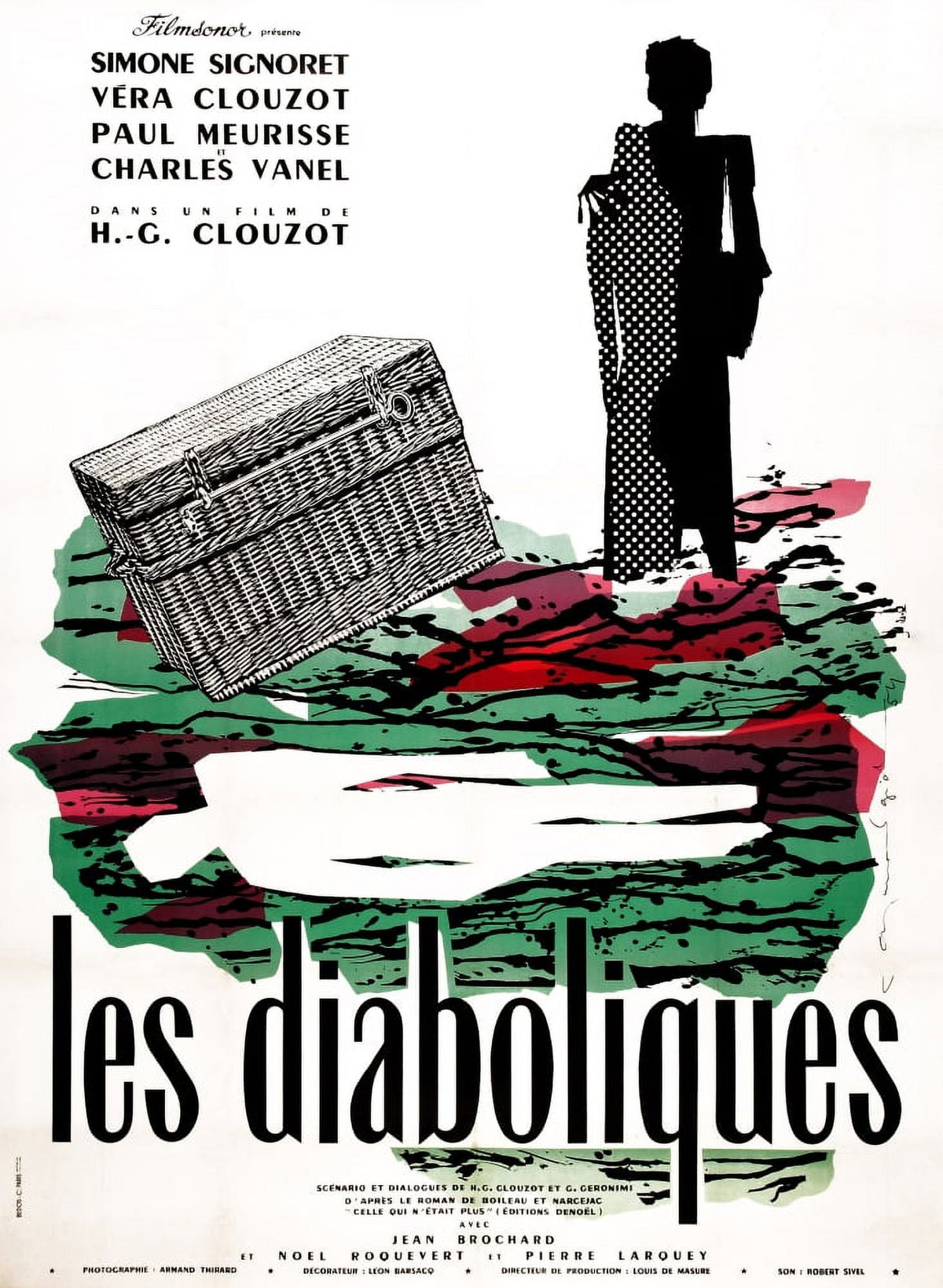 Les Diaboliques Movie Masterprint Poster Print - Vintage Film Art