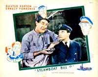 Steamboat Bill Jr. Movie Lobby Card Print featuring Buster Keaton and Ernest Torrence, 1928
