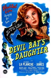 Devil Bat's Daughter 1946 Movie Masterprint Poster featuring Rosemary La Planche.
