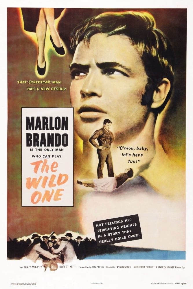 Marlon Brando The Wild One Movie Masterprint Poster 11x17