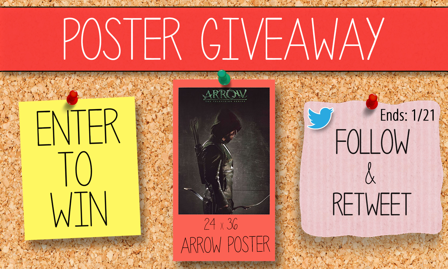 Arrow Poster Giveaway